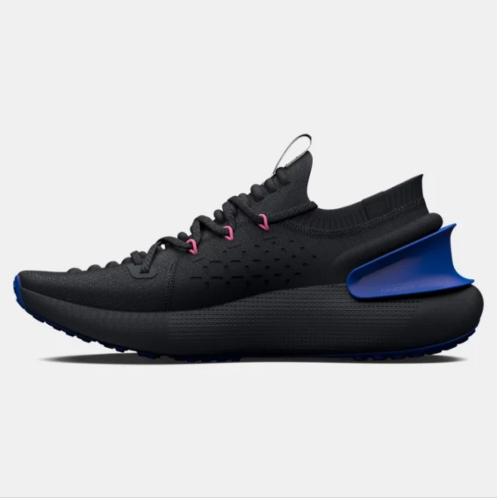 NWOT Men's Under Armour HOVR Phantom 3 Running Shoes - Black - Picture 4 of 5